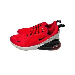 Nike Air Max 270 GS Red Orbit Black Running Shoes Youth 7Y Women's 8.5